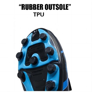 Venta al por mayor barato FG/TF joven adolescente entrenamiento Futsal zapatillas tobillo soporte fútbol zapato niños fútbol zapatos - Product Image 4