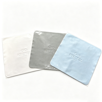 Chiffonnette microfibre personnalisée avec logo pour le nettoyage et le polissage des bijoux en or et argent
