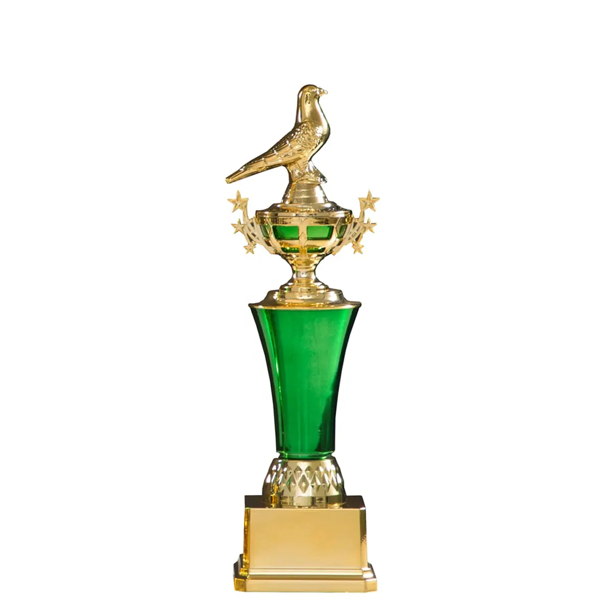 New Design High Quality Plastic Trophy Cup Award for Pigeon Race T21-3 Size S