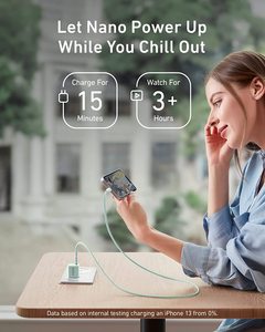 ที่ชาร์จ Anker Nano PD 20W ชาร์จเร็ว ทนไฟ สำหรับโทรศัพท์มือถือ รองรับการใช้งานกับโทรศัพท์แบบ Type-C นาฬิกาอัจฉริยะ และหูฟัง - Product Image 5