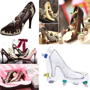 <span class=keywords><strong>Molde</strong></span> de <span class=keywords><strong>Zapato</strong></span> de Tacón Alto 3D de Policarbonato para Chocolate, para Bodas y Día de la Madre, de Lixsun - Product Image 6
