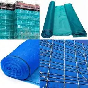 HDPE PE PET Different Colors Safety Net For Construction Safety Nets