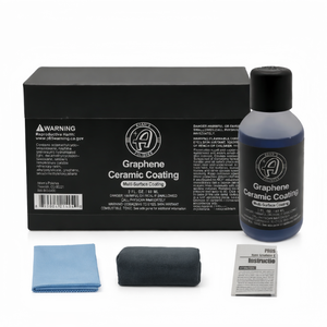 Revêtement liquide multi-surfaces au graphène Adams pour voitures, peinture, verre, plastique et jantes avec protection hydrophobe longue durée de 10 ans - Product Image 1
