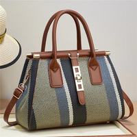 Sacs à main pour femmes, mode féminine, sacs à main classiques haut de gamme, grande capacité, bandoulière simple, en PU, ouverts, à porter sur l'épaule, pour un usage quotidien, toutes saisons