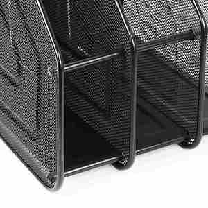 Metal Mesh 2 Tiers Magazine Holder Document <b>File</b> <b>Organizer</b> for Office School Supplies Cute Desk <b>Organizer</b> Hot Desk <b>Organizer</b> - Product Image 4