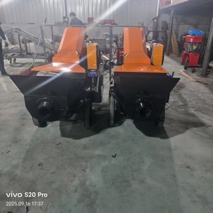 <span class=keywords><strong>Pompe</strong></span> à béton inclinée à moteur diesel haute efficacité 8m³/h, petite <span class=keywords><strong>pompe</strong></span> de <span class=keywords><strong>livraison</strong></span> de béton portable 30kw diesel - Product Image 2
