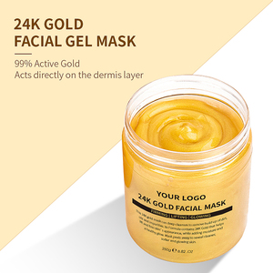 OEM al por mayor 24K oro colágeno máscara facial natural antienvejecimiento blanqueamiento orgánico colágeno <span class=keywords><strong>huevo</strong></span> máscara facial - Product Image 6