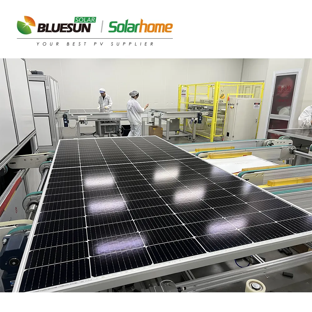 Солнечная панель Bluesun для домашнего использования, 700 Вт, 600 Вт, 590 Вт, 560 Вт, 425 солнечные панели, установленные длительные гарантии