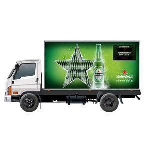 Độ sáng cao ngoài trời di chuyển quảng cáo Bảng điều chỉnh màn hình <span class=keywords><strong>LED</strong></span> Video Tường Xe tải hiển thị - Product Image 6