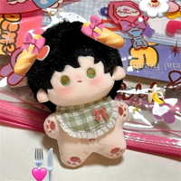 Poupée en peluche de coton de 10cm personnalisée OEM n'importe quel personnage Anime KPOP JPOP Idol Vtuber personne OC dans une peluche de taille de paume