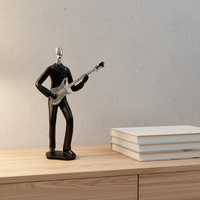 Figurines de personnes de formes variées en résine, décoration de bureau Art Déco, articles de décoration intérieure