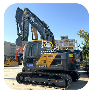 Excavadora Usada VOLVO EC140 con Pintura Original y Pocas Horas de Uso, Excavadora de Cadenas de Segunda Mano EC140 EC160 EC210 EC220 con Certificado CE - Product Image 1