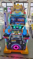 Machine de jeu d'arcade de tir pour enfants, son réaliste, construction en alliage de zinc métallique, 2 joueurs, anglais