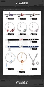 Venta al por mayor de pulseras de la serie BOXFUN EVA Dawn Heart Light, auténticas y genuinas, de moda, con diseño de anime. - Product Image 6