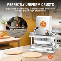 Presse à Pâte Commerciale Multifonction à Prix de Gros - Machine à Faire des Pizzas, Tortillas, Crêpes, Roti et Pains Plats pour la Cuisine