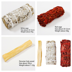 Vente en gros de bâton d'encens en bois de palo santo de sauge blanche en bois sacré péruvien pour la méditation de yoga - Product Image 2