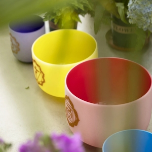 קול טיפול מושלם המגרש מוסיקלי מדיטציה צ 'אקרה איזון ריפוי קוורץ סיטונאי קריסטל שירה קערות - Product Image 2