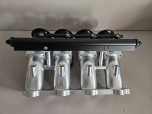 Cuerpos y kits de acelerador de aluminio individuales de nueva condición para VW GTI MK2 <span class=keywords><strong>16V</strong></span> 1,8 2.0L 45mm 50mm ABF/KR/9A/<span class=keywords><strong>G60</strong></span> - Product Image 4