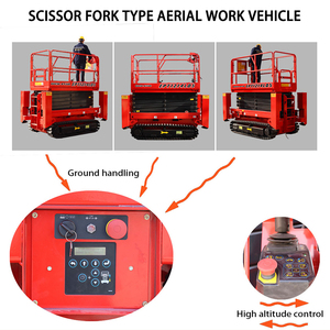 Plataforma Elevadora Aérea Everstar de 6-14 m, Elevador de Tijera Eléctrico Hidráulico Pequeño, Elevador Sizer en Venta - Product Image 5