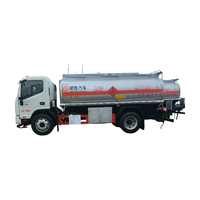 Camion-citerne léger JAC 8 tonnes à faible consommation pour le transport de carburant