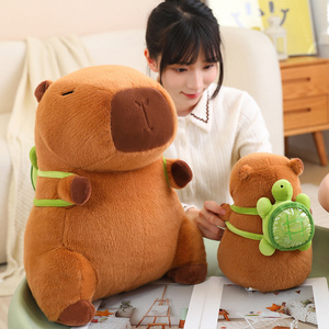 Peluche Capibara in Offerta, Simulazione Realistica, Giocattolo Morbido e Soffice, Bambola Carina, Animali di Peluche, Bambola Morbida di Capibara - Product Image 6