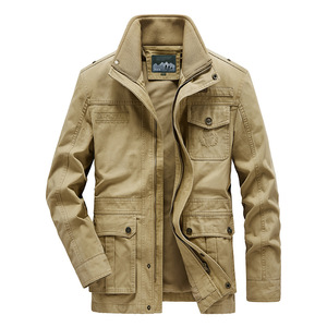 Giacca Invernale da <span class=keywords><strong>Uomo</strong></span> alla Moda, Casual, Slim Fit, Imbottita e Calda con Cerniera, Collo Alto, Maniche Lunghe - Product Image 1