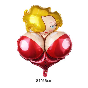 Globos para Fiestas <span class=keywords><strong>Sexuales</strong></span> para Adultos, Accesorios <span class=keywords><strong>Sexuales</strong></span> para Despedidas <span class=keywords><strong>de</strong></span> Soltero/a, Vibradores, Labios Rojos, Lencería Sexy, Globos Decorativos - Product Image 4
