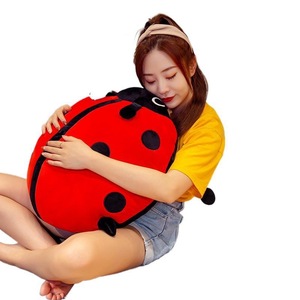 2025 Thiết Kế Mới Dễ Thương Bọ Rùa Mềm Đồ Chơi Sang Trọng Thú Nhồi Bông Gối Búp Bê Với Đôi Cánh Cho Trẻ Em Căng Thẳng Cứu Trợ Quà Tặng - Product Image 1