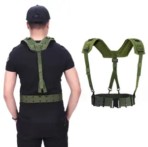 DFY813 stok grosir, CS cosplay US Bahan nilon tas cepat dirilis M 1967 Suspender sabuk Harness