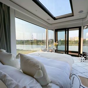 AI 음성 제어 시스템을 갖춘 조립식 우주 캡슐 하우스 모듈식 스마트 컨테이너 홈 휴대용 친환경 주택 - Product Image 6