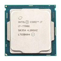 Processeur I7-7700K/SR33A Quad Core Huit Threads 4.2GHz 91W TDP LGA 1151, Promotion à bas prix pour la 7ème génération