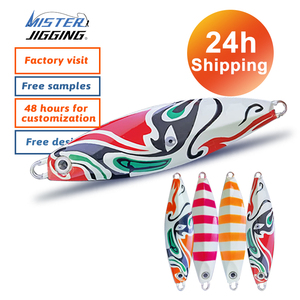 MISTER JIGGING Spedizione Rapida 24h, Esche <span class=keywords><strong>Artificiali</strong></span> da 150g e 200g, <span class=keywords><strong>Jig</strong></span> Lento in Metallo per Pesca, Esche da Pesca in Metallo - Product Image 1