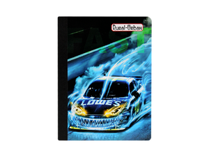 Carnet cousu et cousu à la main, personnalisable, motif crème glacée violette, pour étudiants, Amérique du Sud et du Centre, Costa Rica - Product Image 5