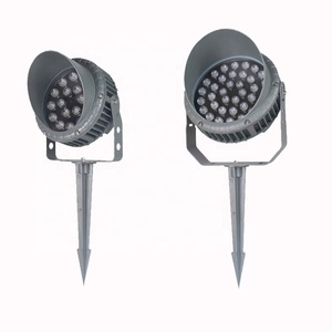 IP66 màu sắc ngoài trời RGB <span class=keywords><strong>LED</strong></span> vườn cây lũ ánh sáng cao lumen mạnh mẽ nhất cảnh quan chiếu ánh sáng 12W 48W AC85-265V - Product Image 4