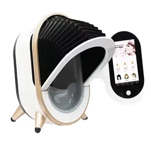 Venta caliente 3D Smart Uv Magic Mirror Analizador de piel Máquina de belleza Analizador de humedad de la piel Máquina de prueba facial