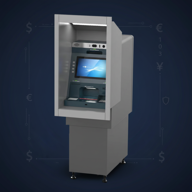 Cash Recycling System High Security Banknote Counter Cash Counting Machine with Capacitive Touch Screen for Bank Teller