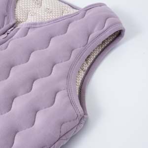 Parka Térmica con Cierre de Cremallera, Forro Acolchado Tipo Panal de Abeja <span class=keywords><strong>y</strong></span> Bolsillos Laterales Dobles para Invierno <span class=keywords><strong>y</strong></span> Uso en Todas las Estaciones - Product Image 4