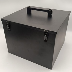 กล่องเครื่องมืออลูมิเนียมแบบล็อคได้พร้อมตัวล็อคสำหรับใช้งานประจำวันและเก็บพลังงานใหม่ - Product Image 3