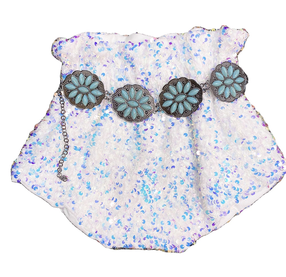 Ремни для мамы и меня, детский ремень в западном стиле, бирюзовый, модный