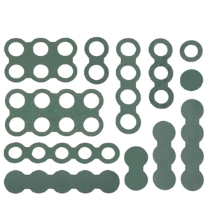 Papiers isolants pour cellules 21700/33140/32140/32700, disques isolants en papier kraft adhésif (creux/solides) pour batterie au lithium - Product Image 2