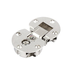 Bisagras para Muebles Haidibosi, Bisagras de Media Mortaja de Aleación de Zinc para Puertas Abatibles con Recubrimiento de Níquel, Diseño Moderno - Product Image 5