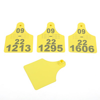 TPU Precision Animal Ident ification Leere Ohr marken Tier ohrring Marker Tags für Rinder Kuh Schweine hirsch Kamel Pferd Vieh