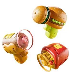 Nouveau <span class=keywords><strong>pistolet</strong></span> à jouets OEM <span class=keywords><strong>avec</strong></span> boîte de rangement <span class=keywords><strong>Toupie</strong></span> <span class=keywords><strong>avec</strong></span> disque volant léger Presse dure Bonbons Jouets Cadeaux promotionnels - Product Image 1