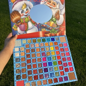 Thiết Kế Mới 94-Màu Không Thấm Nước Khoáng Lớn Eyeshadow Palettes Giáng Sinh Long Lanh Matte Ánh Sáng Lnhũ Kết Thúc Mỹ Phẩm Bán Buôn Giá - Product Image 2