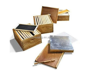 FactoryPrice Outils d'apiculture Ruches de style Triple Lang 10 cadres Ruches en cèdre Ruches standard pour abeilles chinoises et italiennes - Product Image 6