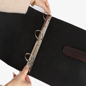 Henwei A4 PU da tập tin thư mục in 3-lỗ Chất kết dính cho mtg Yugioh Bộ sưu tập thẻ nộp hồ sơ sản phẩm - Product Image 5