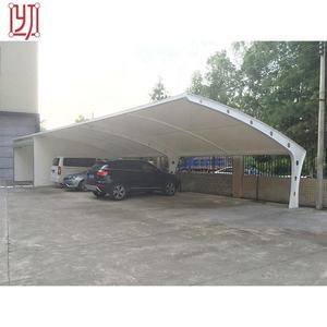 โครงสร้างเหล็กเคลือบพีวีดีเอฟ โครงสร้างเมมเบรนแบบดึง สำหรับเต็นท์จอดรถ - Product Image 4