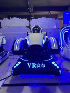 เครื่องเล่น VR แข่งรถในร่มสำหรับสวนสนุกเชิงพาณิชย์ - โครงสร้างโลหะ รับน้ำหนัก 100-500 กก. (ขายดีที่สุด) - Product Image 4