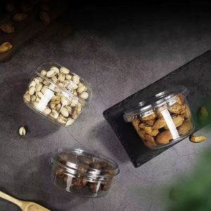 Gobelets en plastique PET de qualité alimentaire 8oz 12oz 14oz 16oz 24oz 32oz pour desserts, salades, fruits et collations avec logo personnalisé - Product Image 4