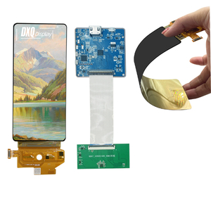 Dxq hẹp cạnh không có lỗ điều khiển Hội Đồng Quản trị 6.67 inch AMOLED linh hoạt màn hình 2400*1080 <span class=keywords><strong>LED</strong></span> bảng điều chỉnh màn hình với màn hình cảm ứng - Product Image 1